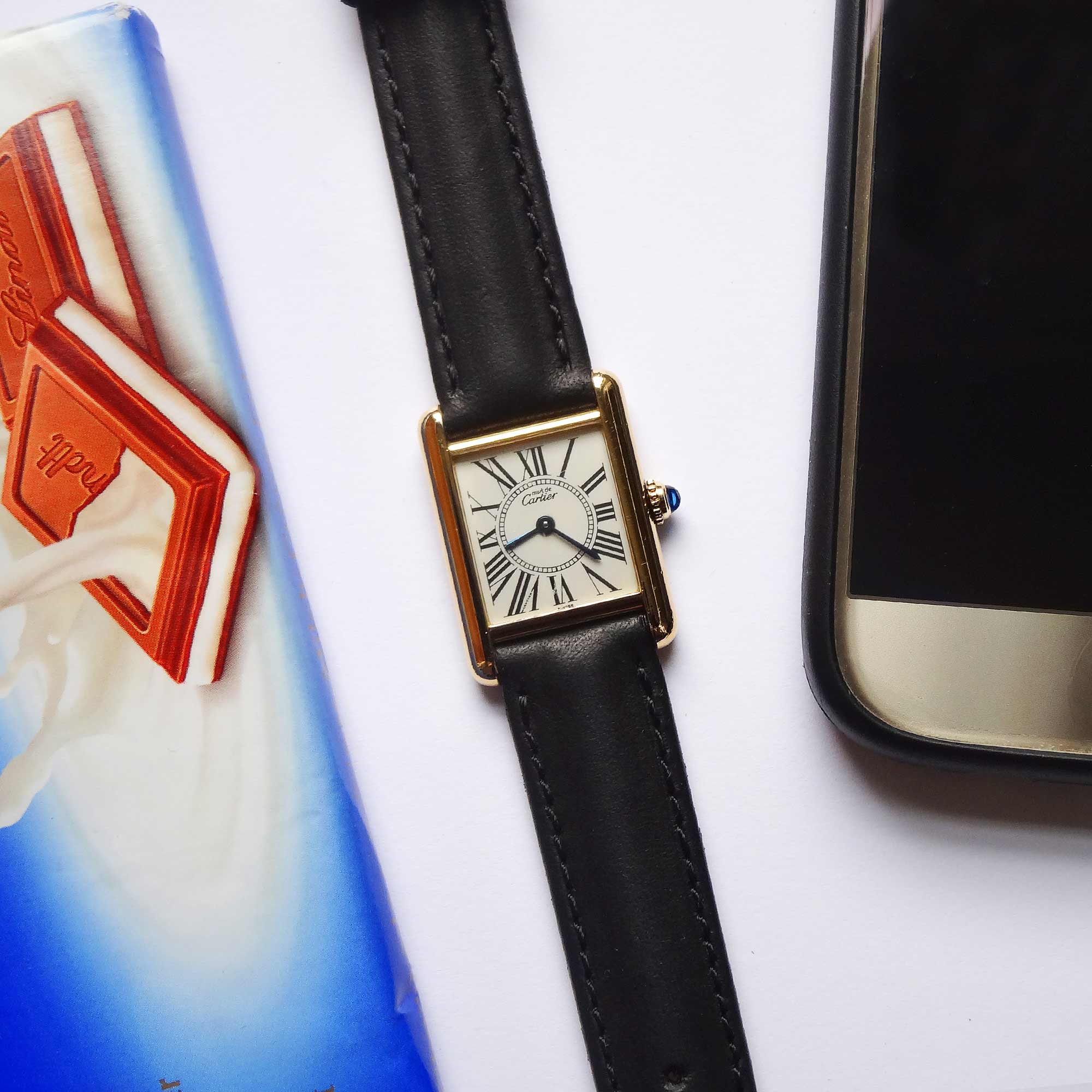 vintage cartier tank watch ladies