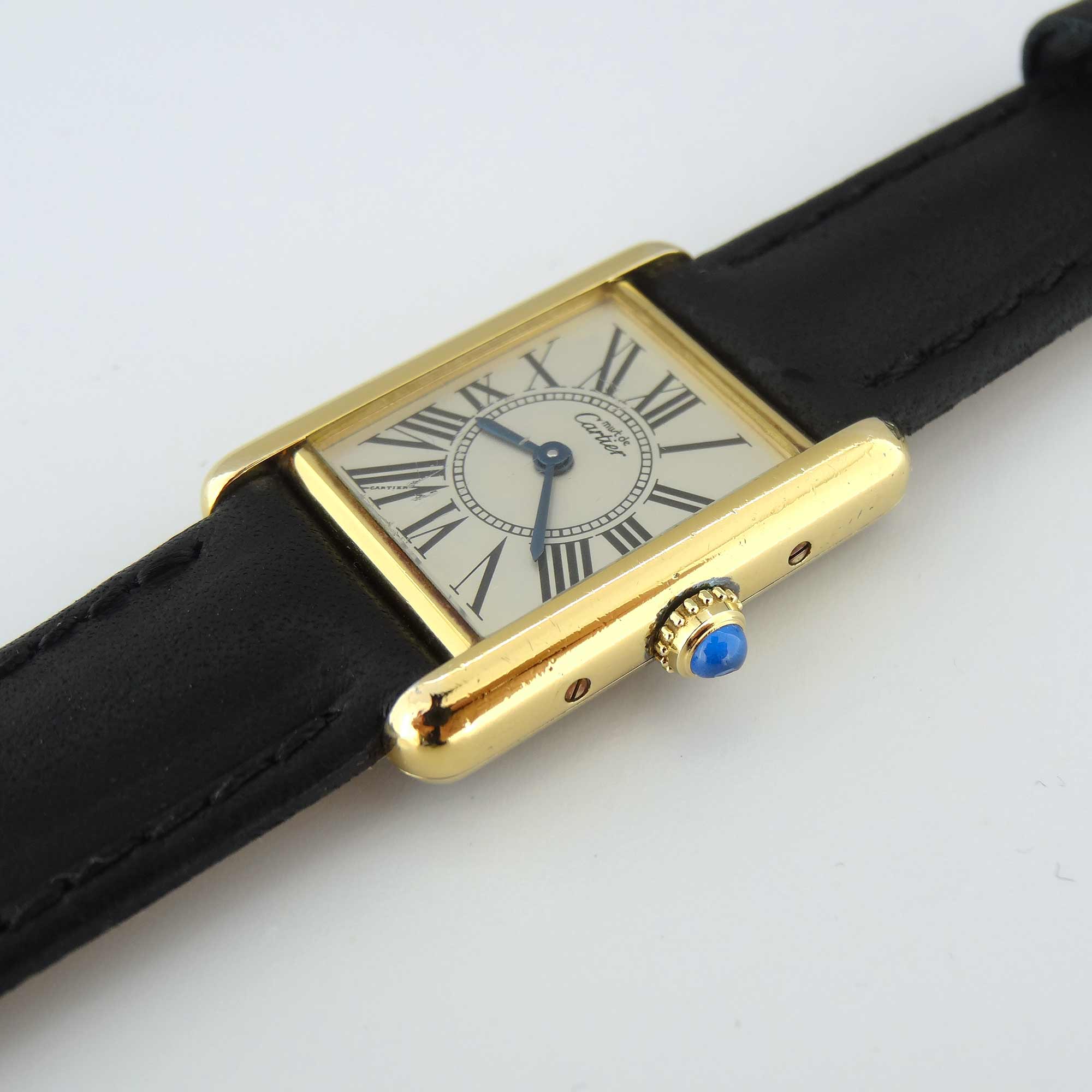 Vintage Must de Cartier Vermeil Tank 