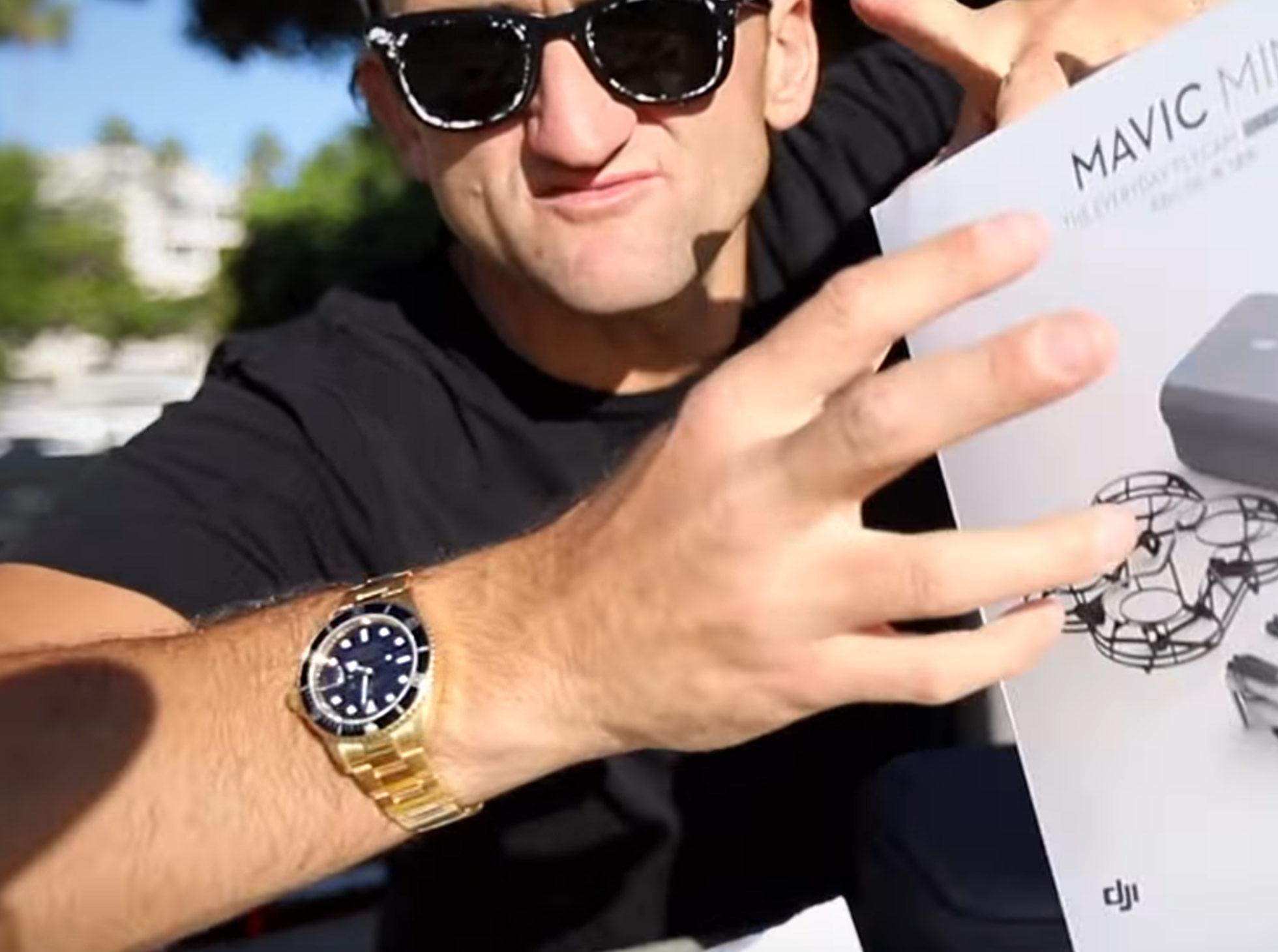 Casey Neistat Upgrades to Gold Rolex 