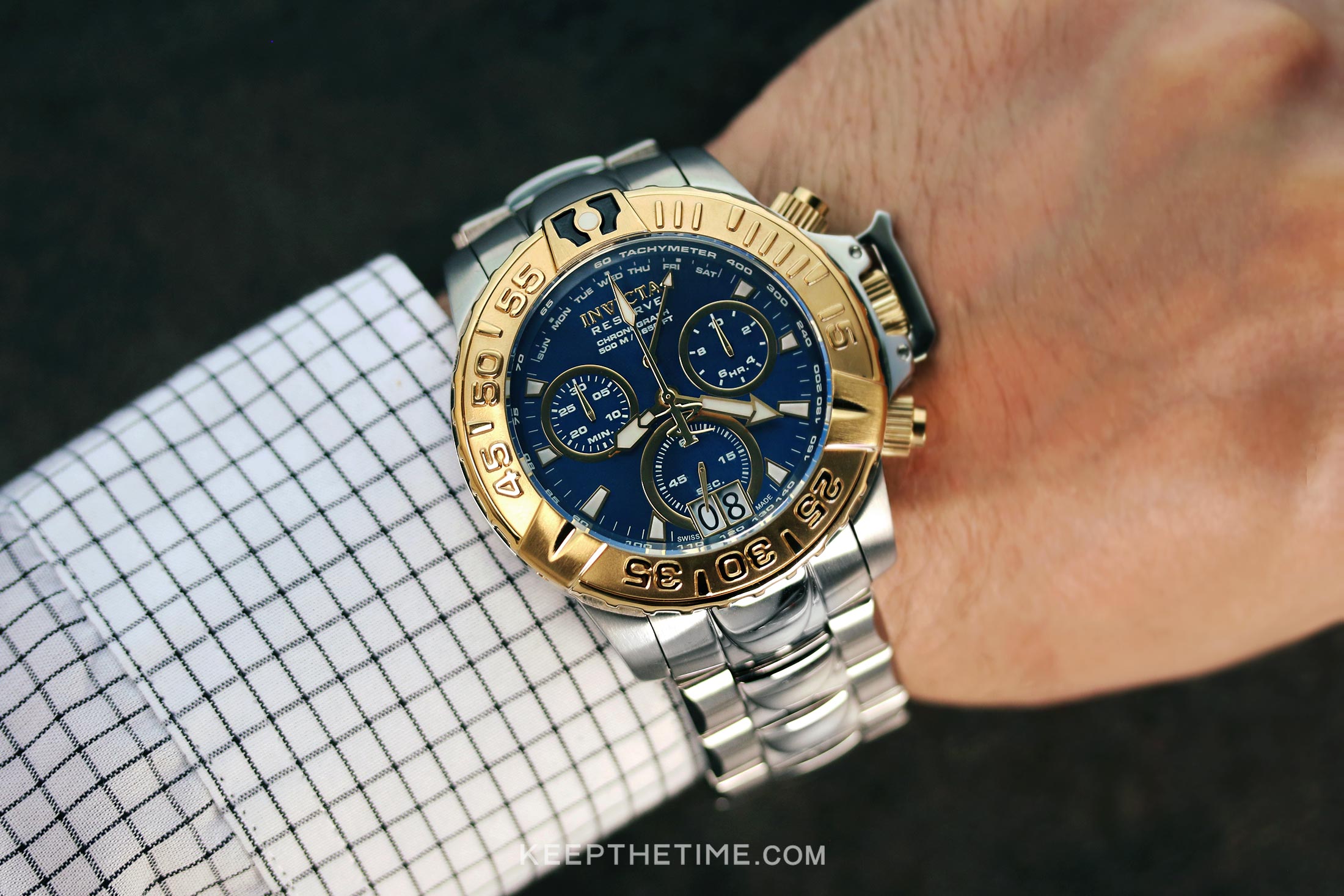 Invicta Subaqua Noma Ii Blue Two Tone Keepthetime Com