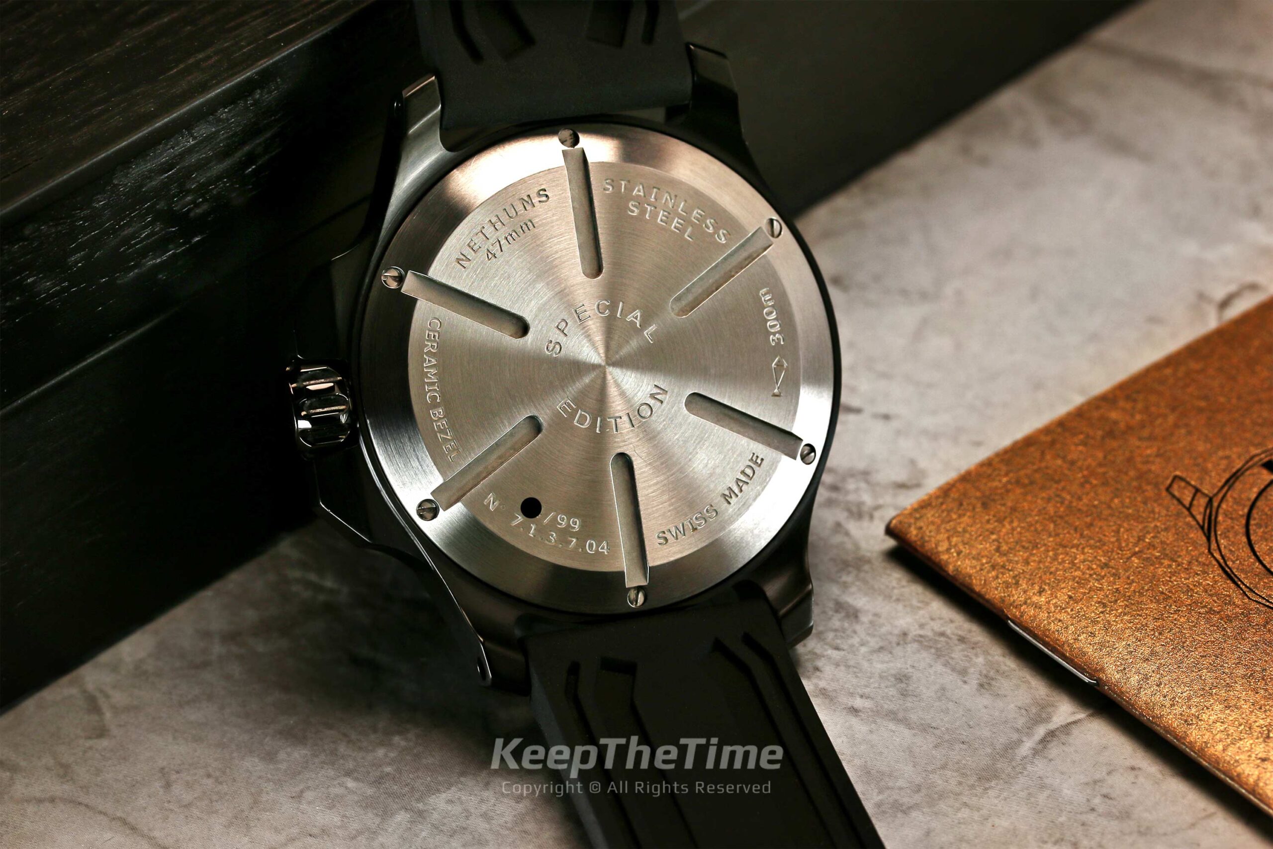 Nethuns #7 Microbrand Watch Manual-Wind Unitas/ETA 6497