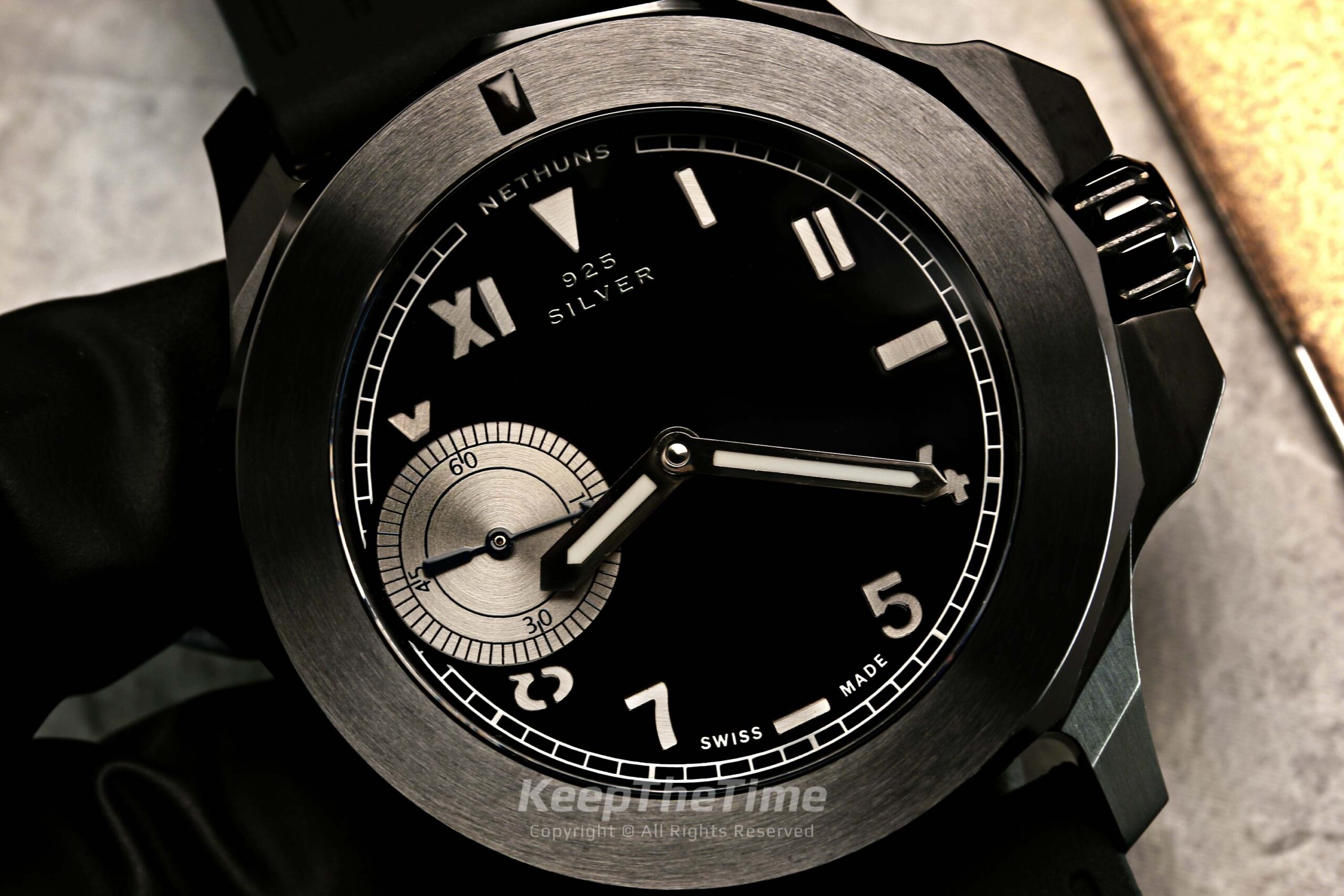 Nethuns #7 Microbrand Watch Manual-Wind Unitas/ETA 6497