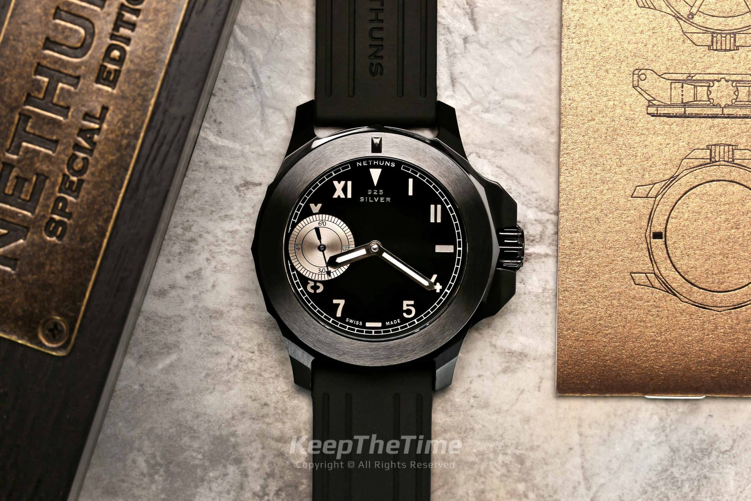 Nethuns #7 Microbrand Watch Manual-Wind Unitas/ETA 6497