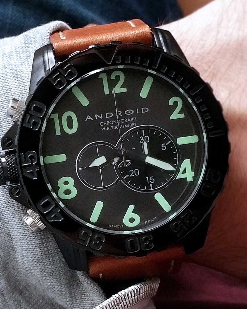 Android Divemaster Trans 52 Lefty Chrono | Ref: AD642 | KeepTheTime