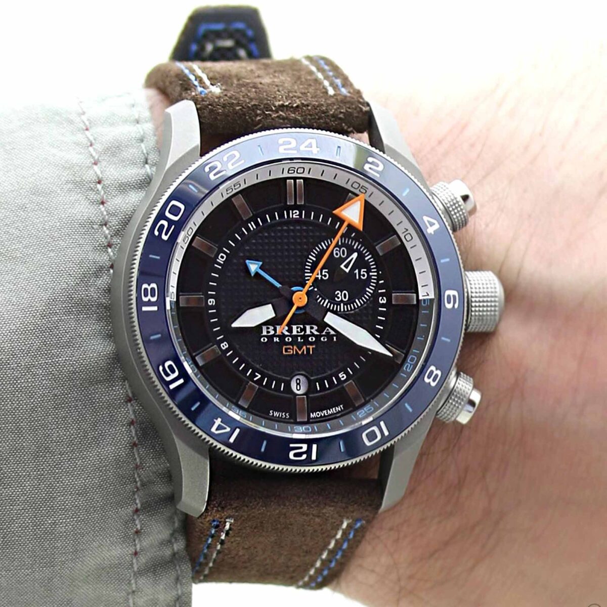 Brera Orologi Eterno GMT Watch | KeepTheTime