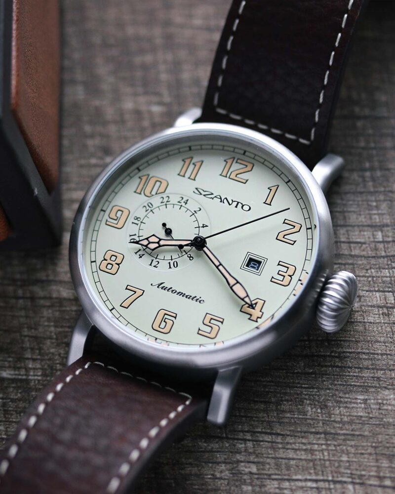 Szanto Big Aviator Automatic Watch | Ref: 6103 | KeepTheTime