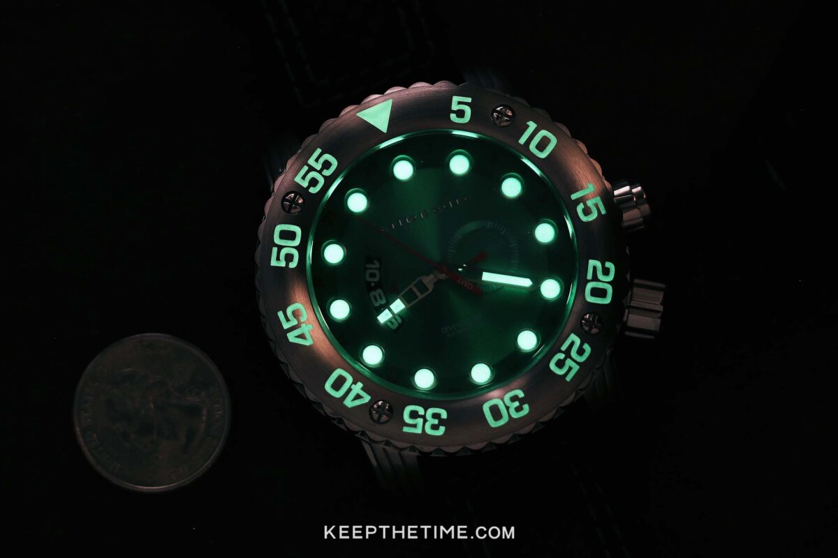 Android (Aragon) Divemaster Gauge GMT XL Watch AD628 | KeepTheTime
