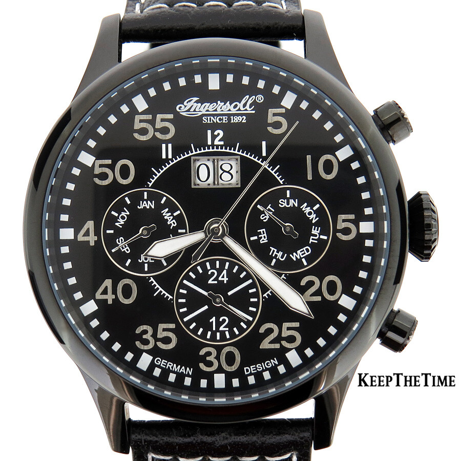 Ingersoll IN1824BBK Monticello Black PVD - KeepTheTime Watches