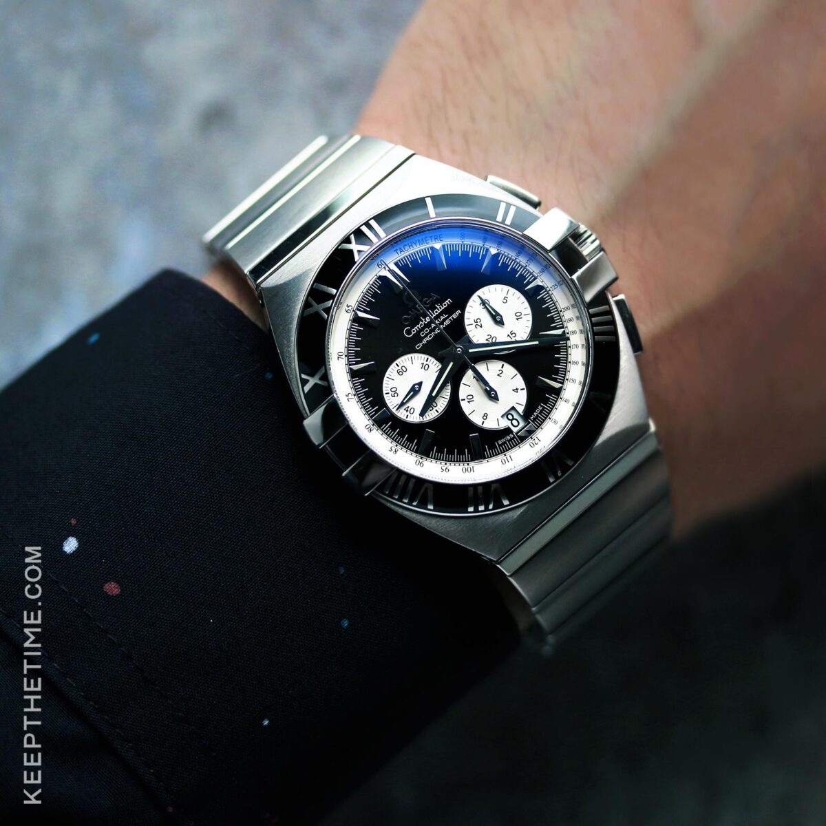 Omega Double Eagle Constellation Chronograph (Ref: 15195100)