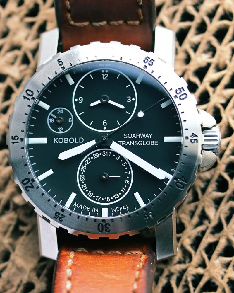 Kobold Soarway Transglobe Dual Time Tool Watch (Ref: KN 266853