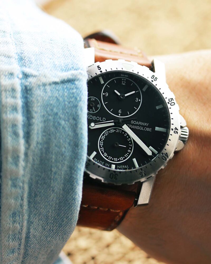 Kobold Soarway Transglobe Dual Time Tool Watch (Ref: KN 266853