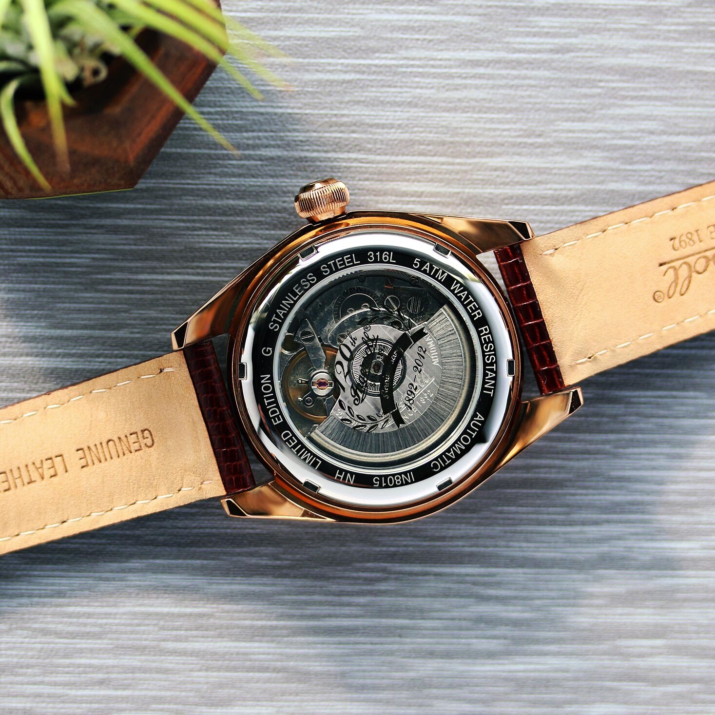 Ingersoll Yosemite 120th Anniversary Guilloche Dial Watch