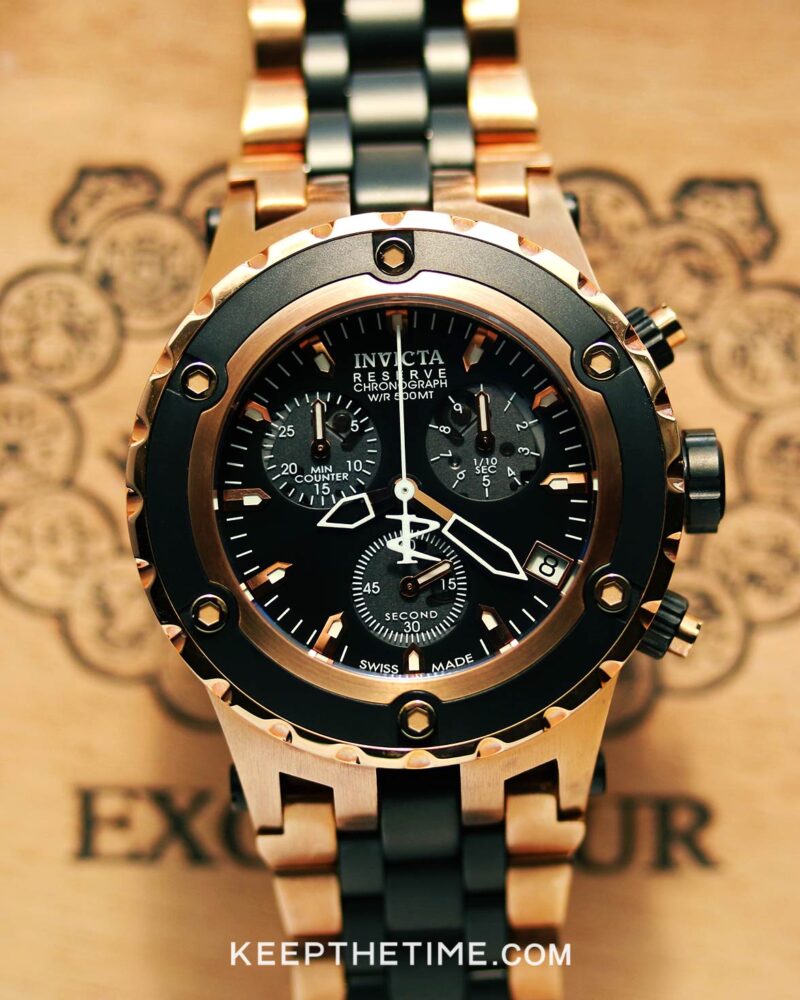 Invicta 5657 Reserve Chronograph Midsize Two-Tone Watch | KeepTheTime