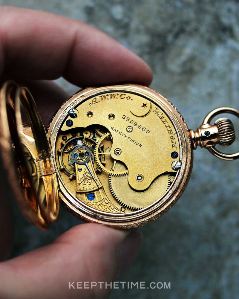 American Watch Co. Waltham Ladies Pocket Watch from 1888 | KeepTheTime
