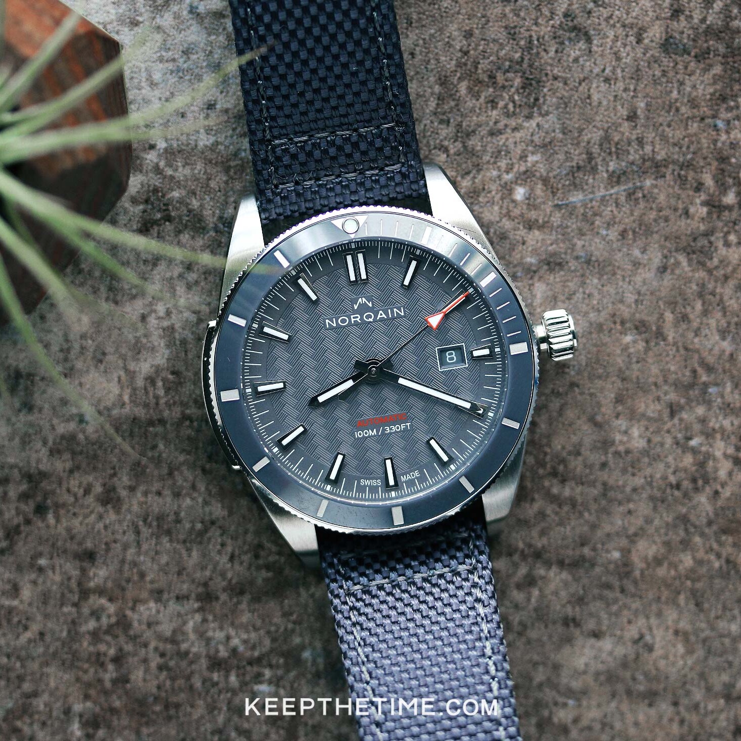 Norqain Adventure Sport Auto Gray Nordura N1000 Luxury Watch