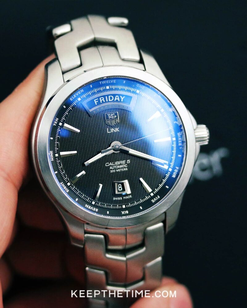Tag Heuer Link Calibre 5 Day Date - KeepTheTime Watches
