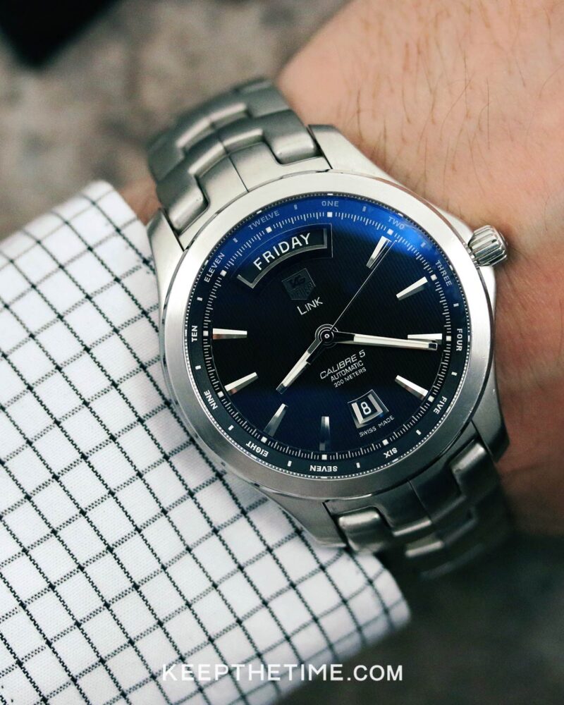 Tag Heuer Link Calibre 5 Day Date - KeepTheTime Watches