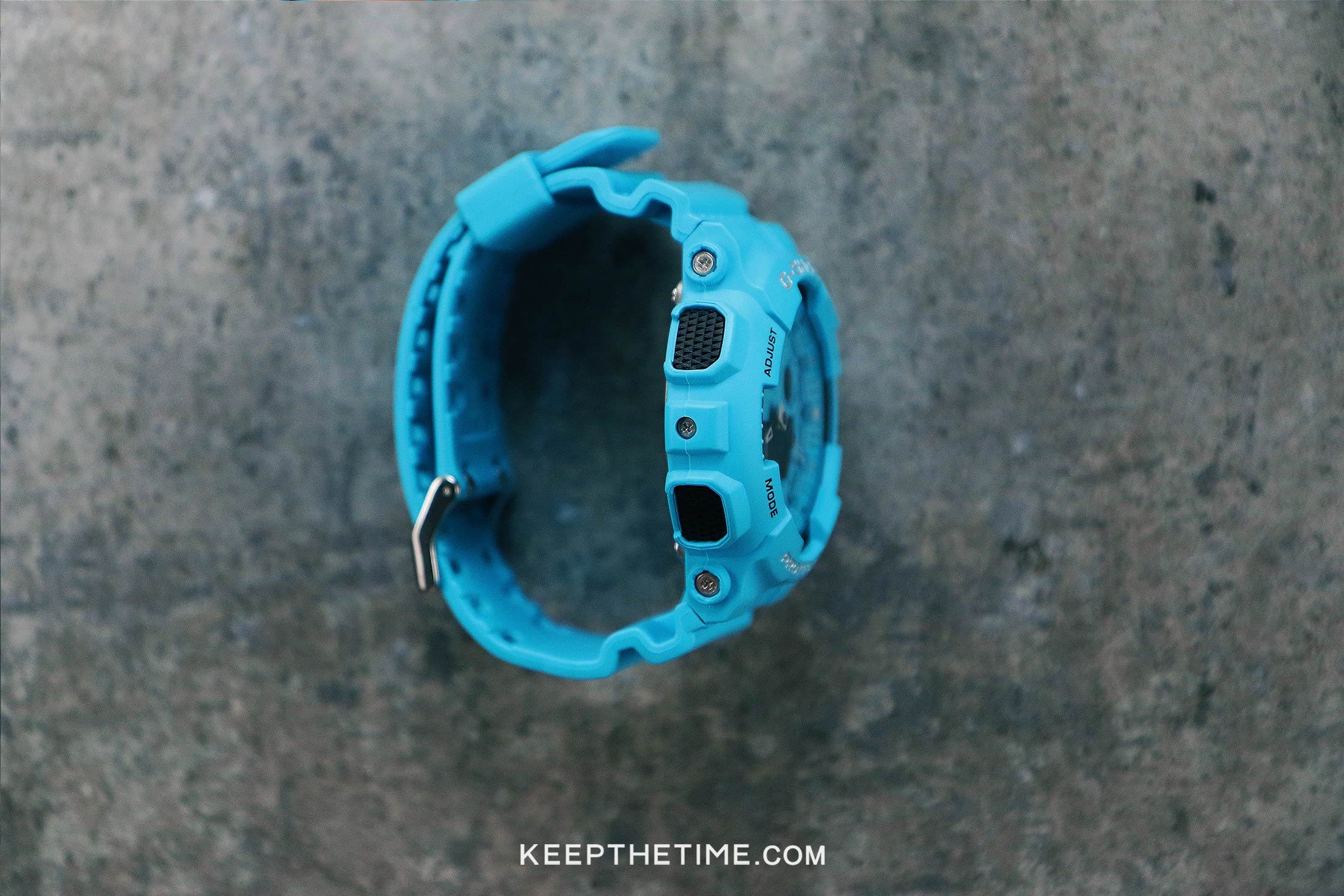 G-Shock GA-100RS-2A Blue Hot Rock Sounds - KeepTheTime Watches