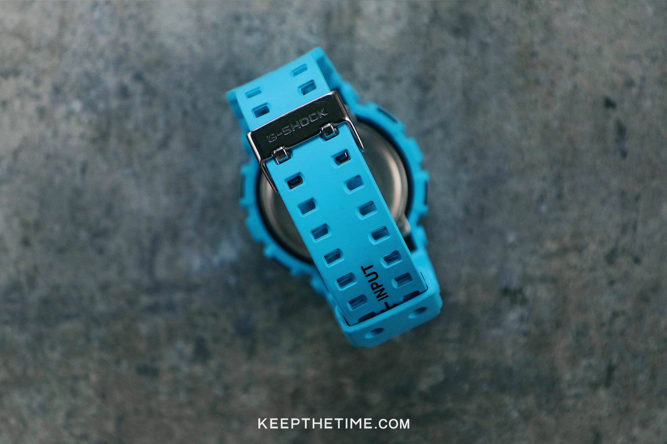 G-Shock GA-100RS-2A Blue Hot Rock Sounds - KeepTheTime Watches