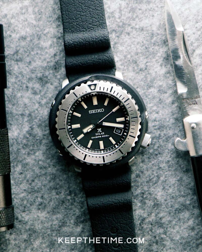 Seiko Prospex Street Series Solar Diver Watch 200M SNE541