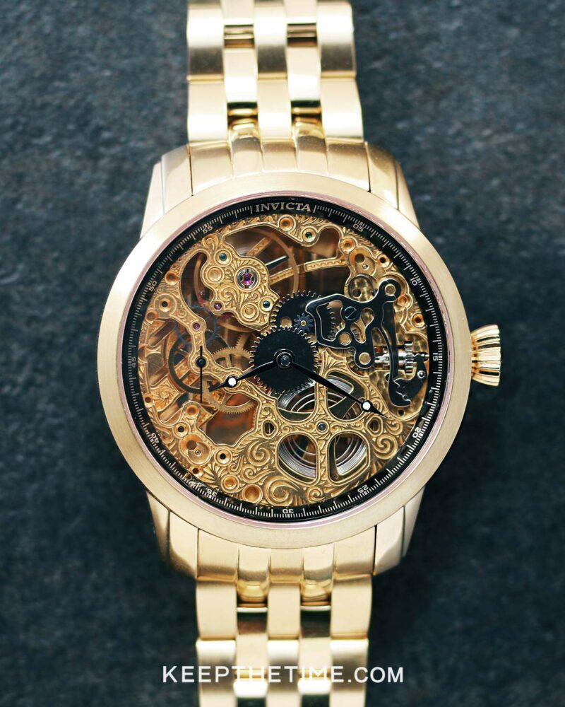 Invicta Skeleton Dial Manual Wind - KeepTheTime Watches