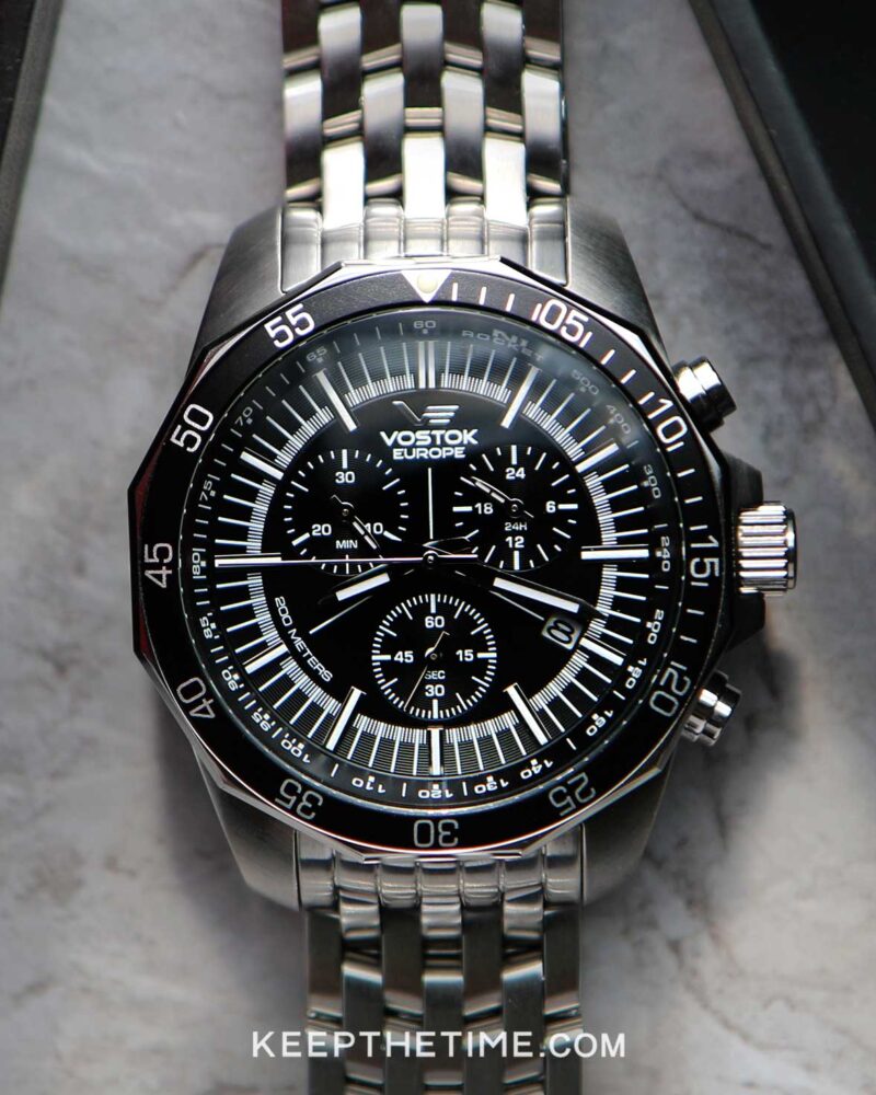 Vostok Europe N1 Rocket Chrono JS06/2255152B | KeepTheTime