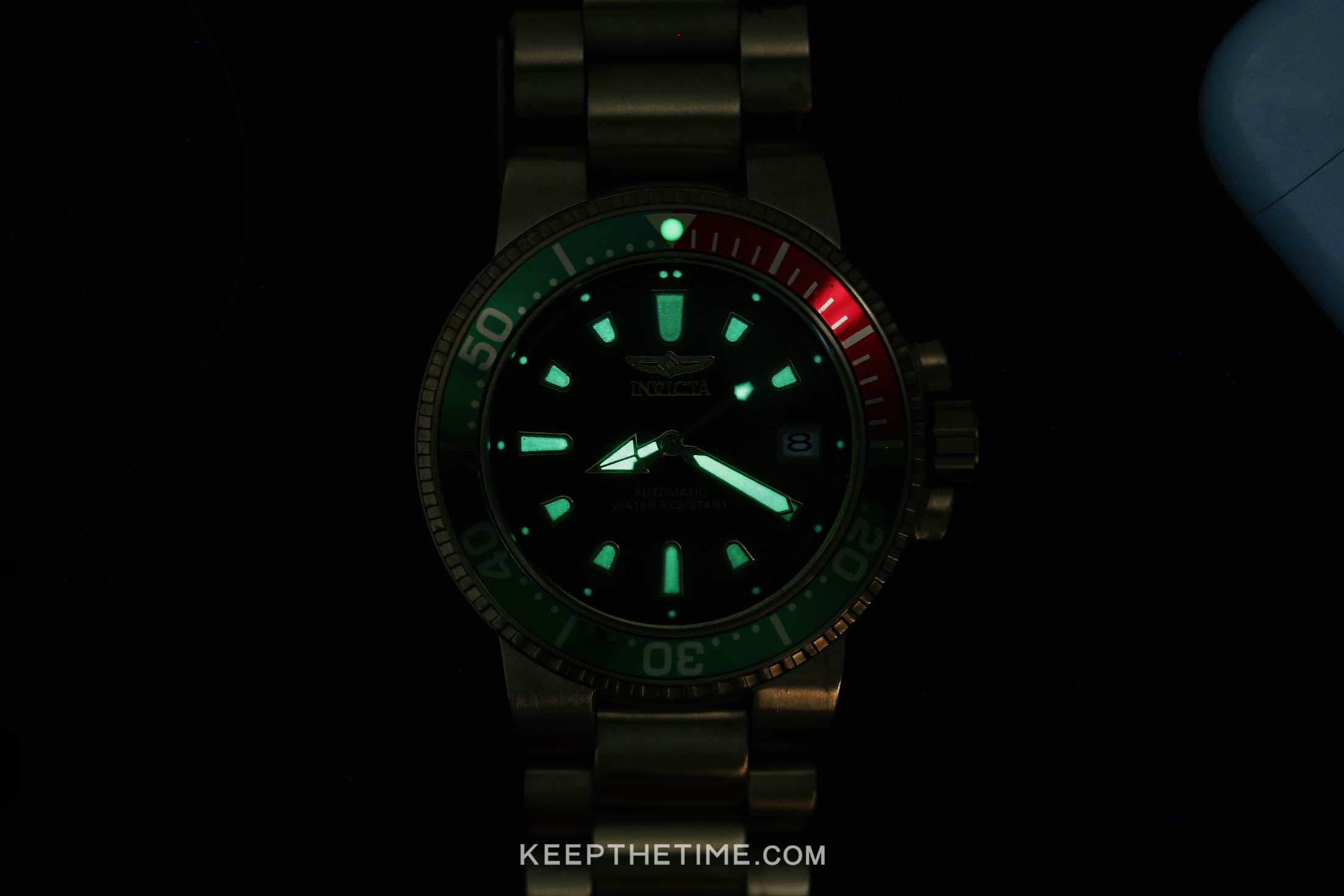 Invicta 6931 Automatic Scuba Diver's Green Dial Watch | KeepTheTime