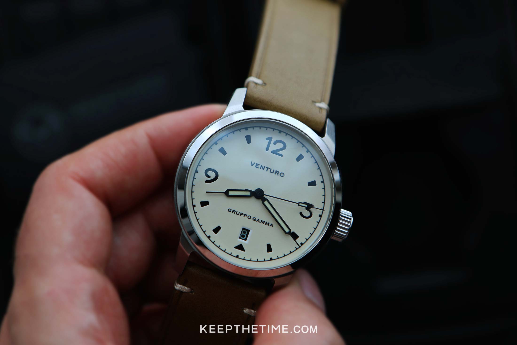 ❬希少❭マイクロブランドGruppoGamma VenturoField II Venturo by Gruppo Gamma Full Lume Dial Field Watch - KeepTheTime