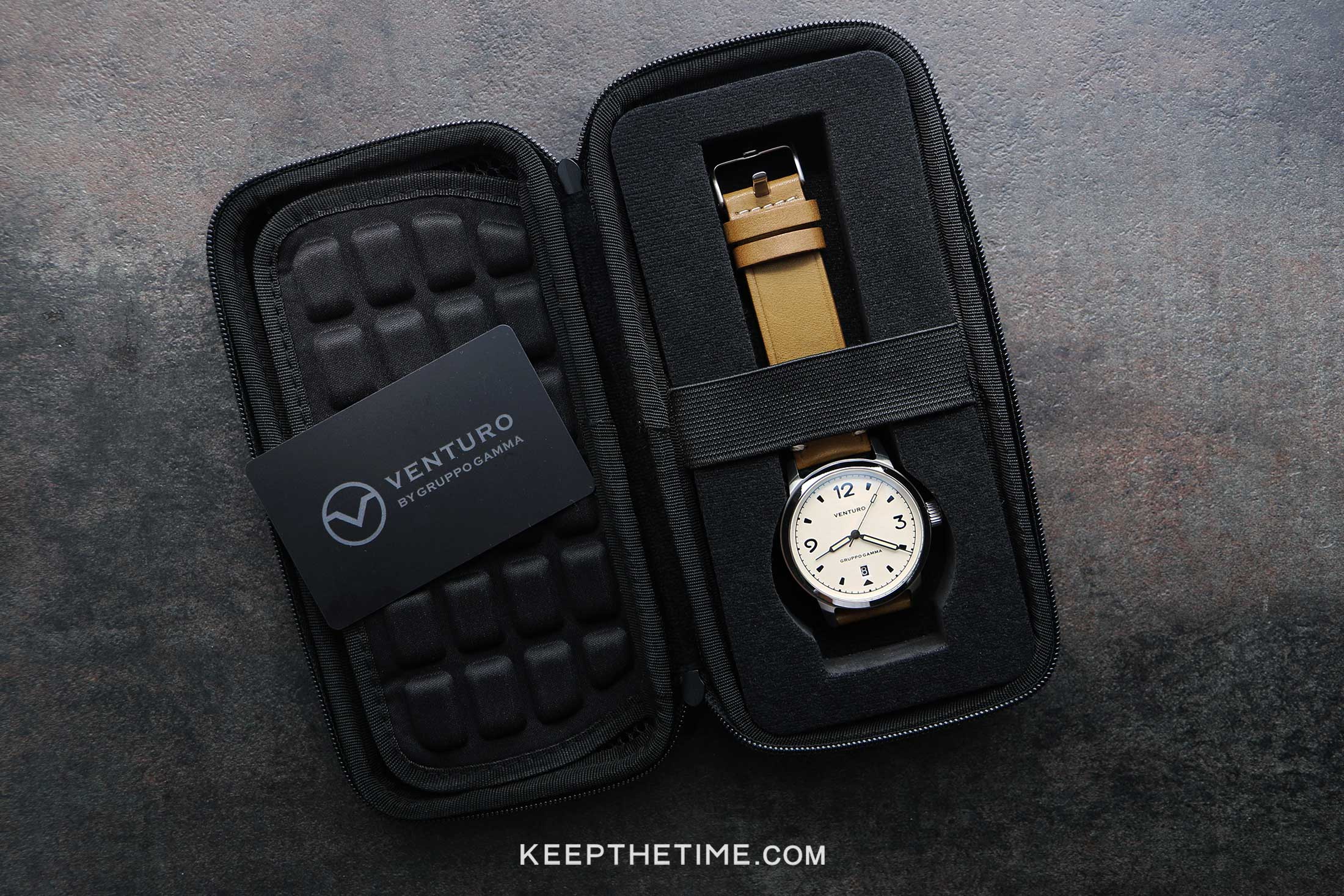 Venturo by Gruppo Gamma Full Lume Dial Field Watch - KeepTheTime Venturo by Gruppo Gamma Full Lume Dial Field Watch - KeepTheTime