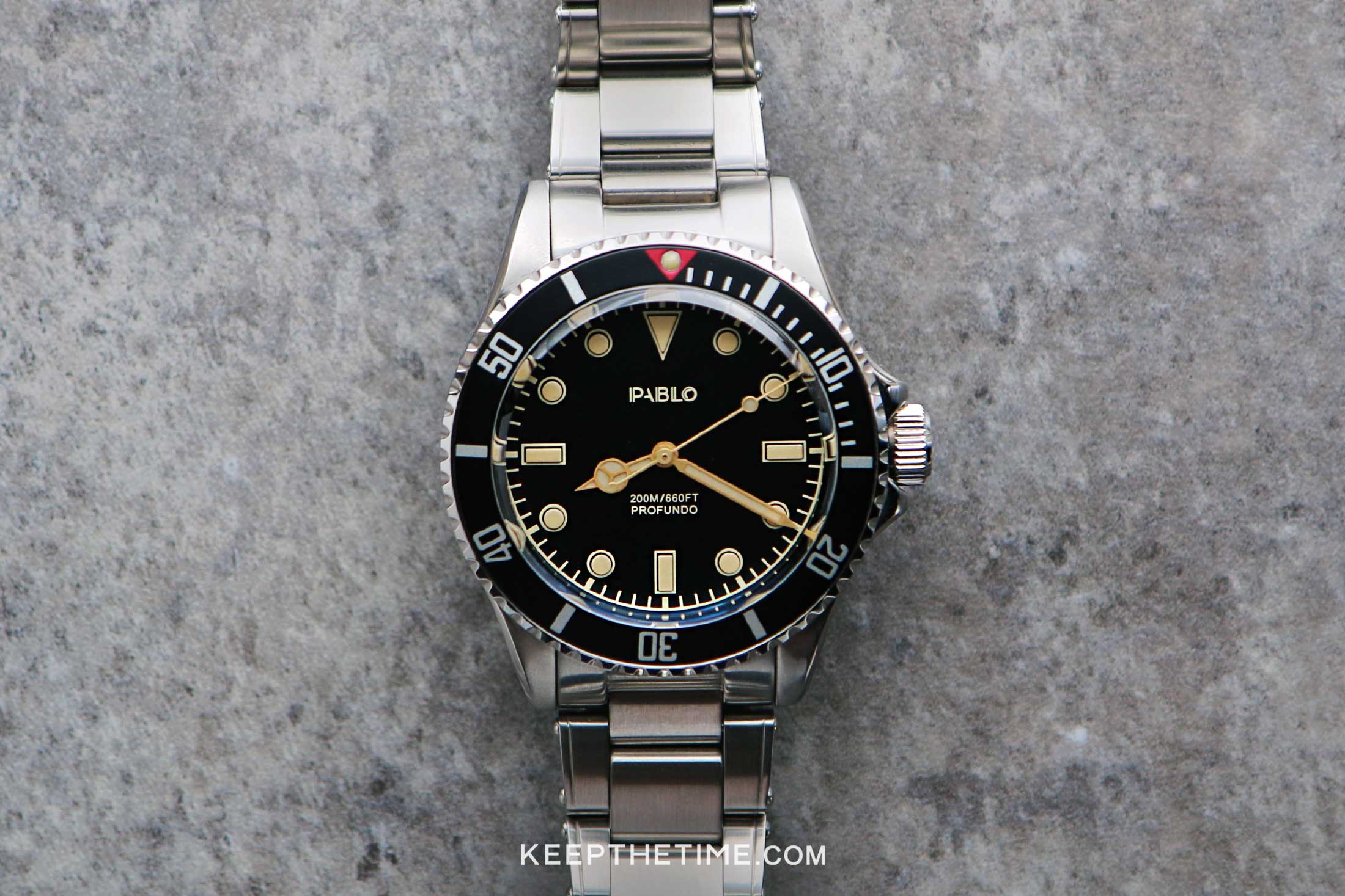Pablo Profundo Microbrand Dive Watch (Rolex Homage) | KeepTheTime