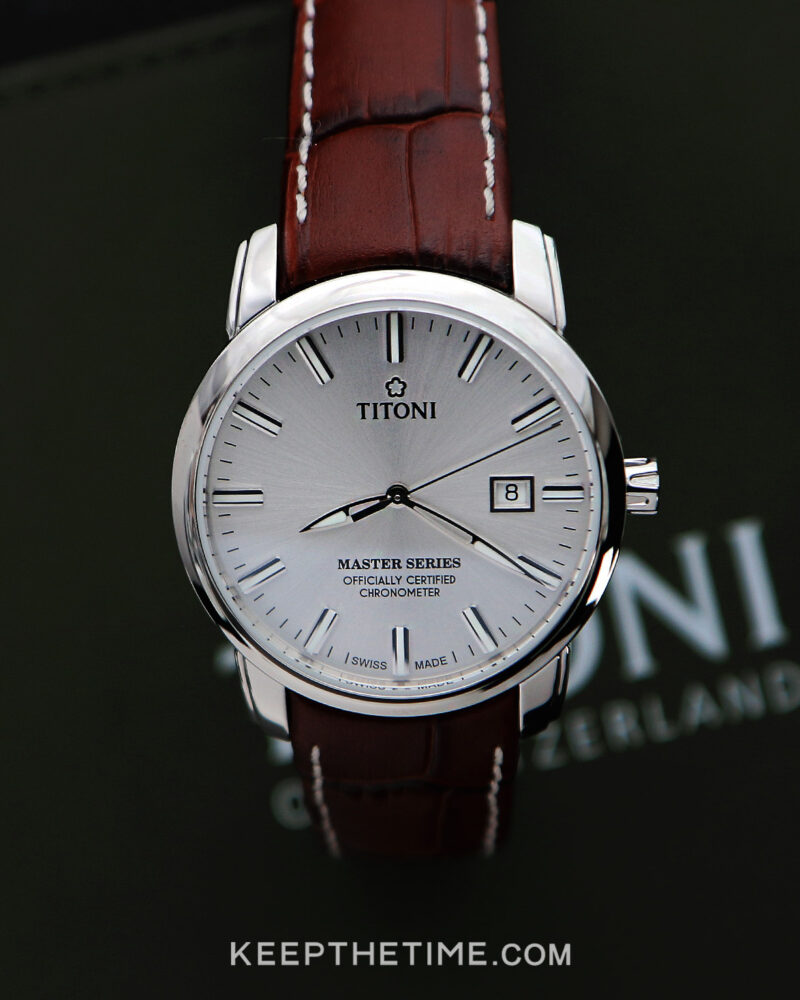TITONI COSC Master Series Dress Watch (ref 83188 S-ST-575
