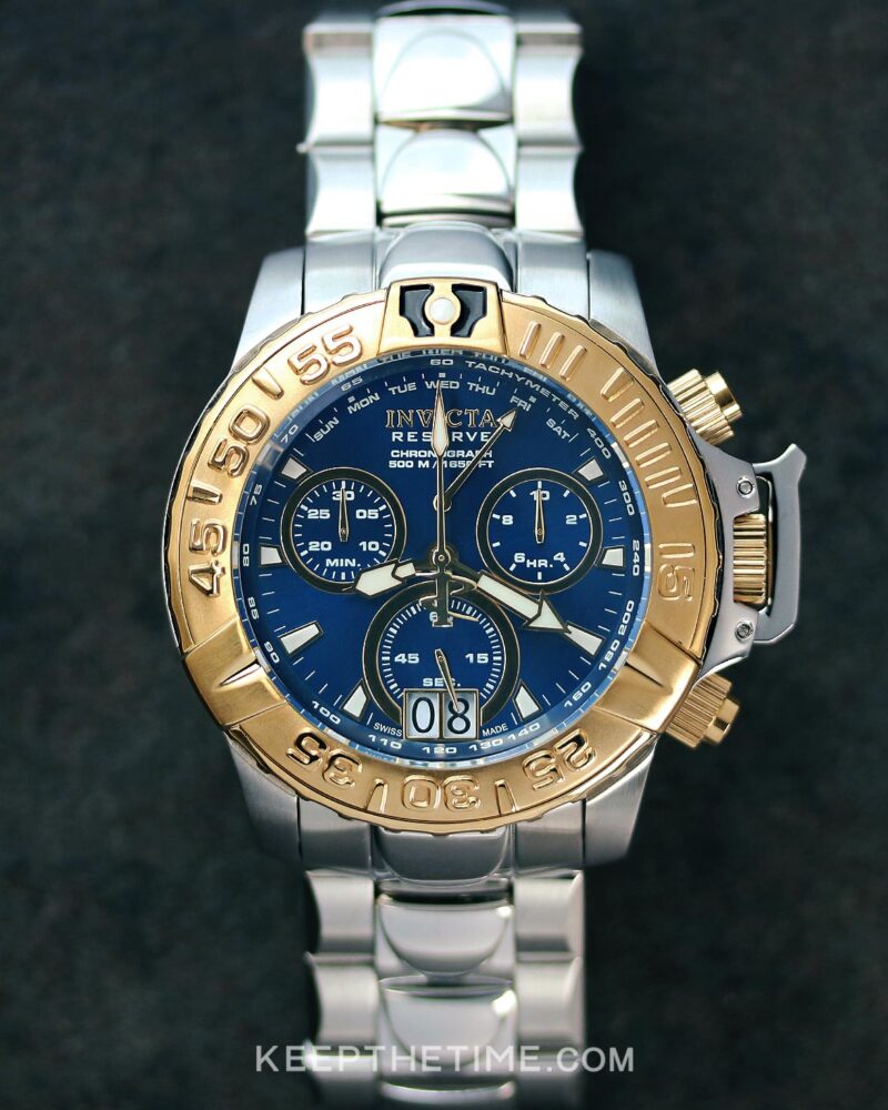 Invicta Subaqua Noma II Blue Two Tone 10647 - KeepTheTime Watches