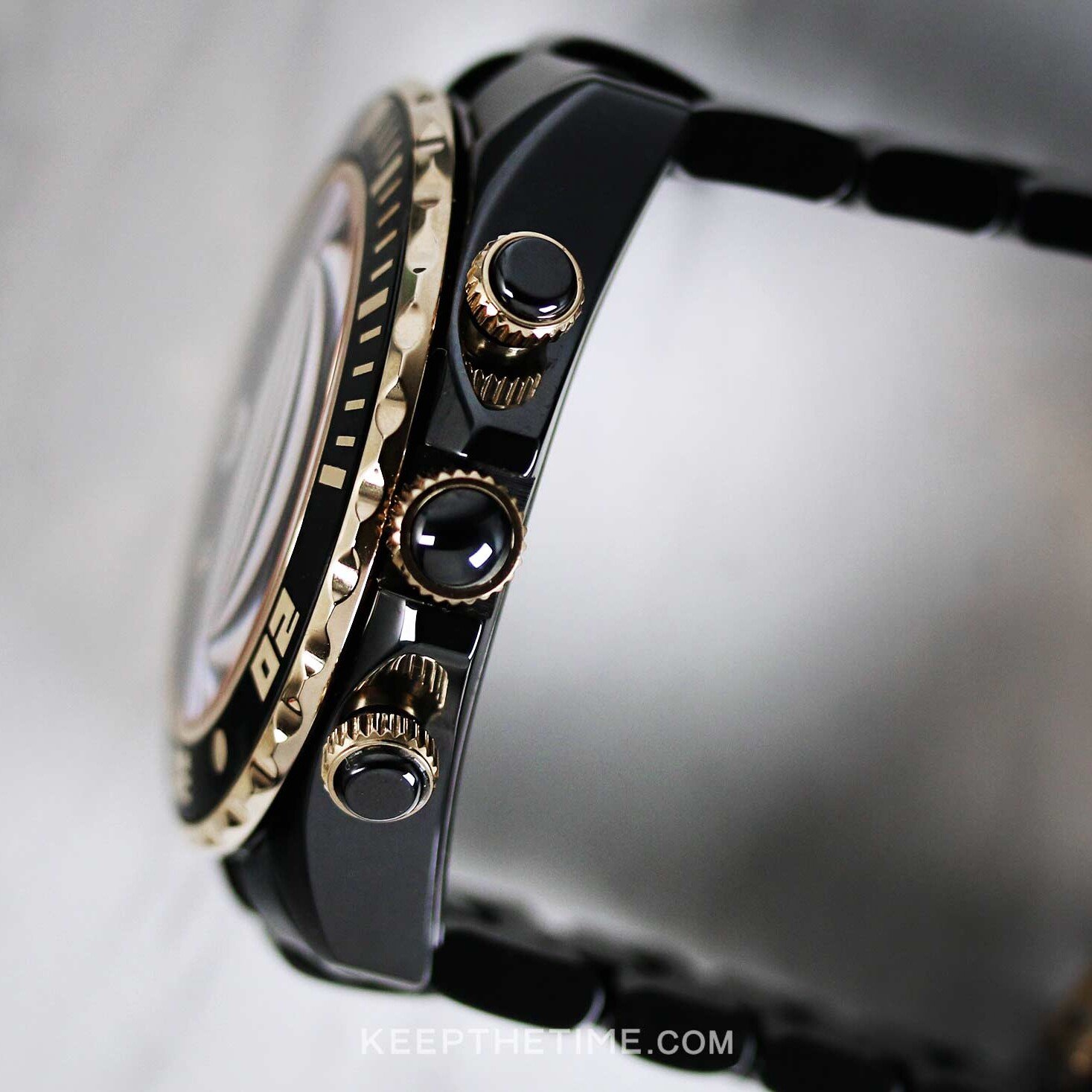 カリメル Victorinox Swiss Army 241972 Men's Heritage Black Strap Watch