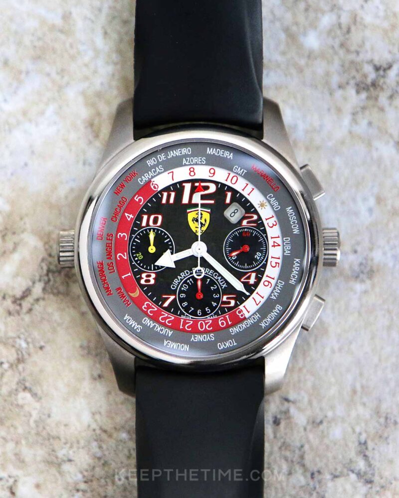 Girard-Perregaux WW.TC Ferrari 50 Years in USA World Time
