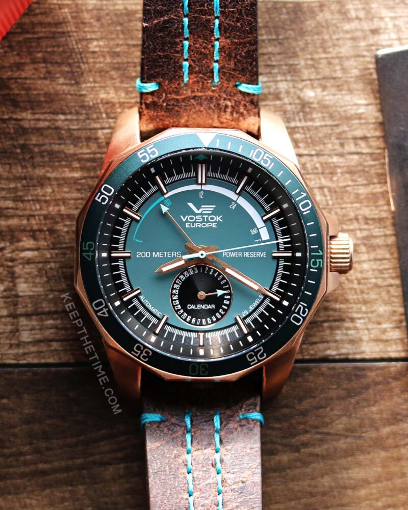 NAO Vostok Bronze Power Reserve N1 Rocket NE57/225O566 | KeepTheTime