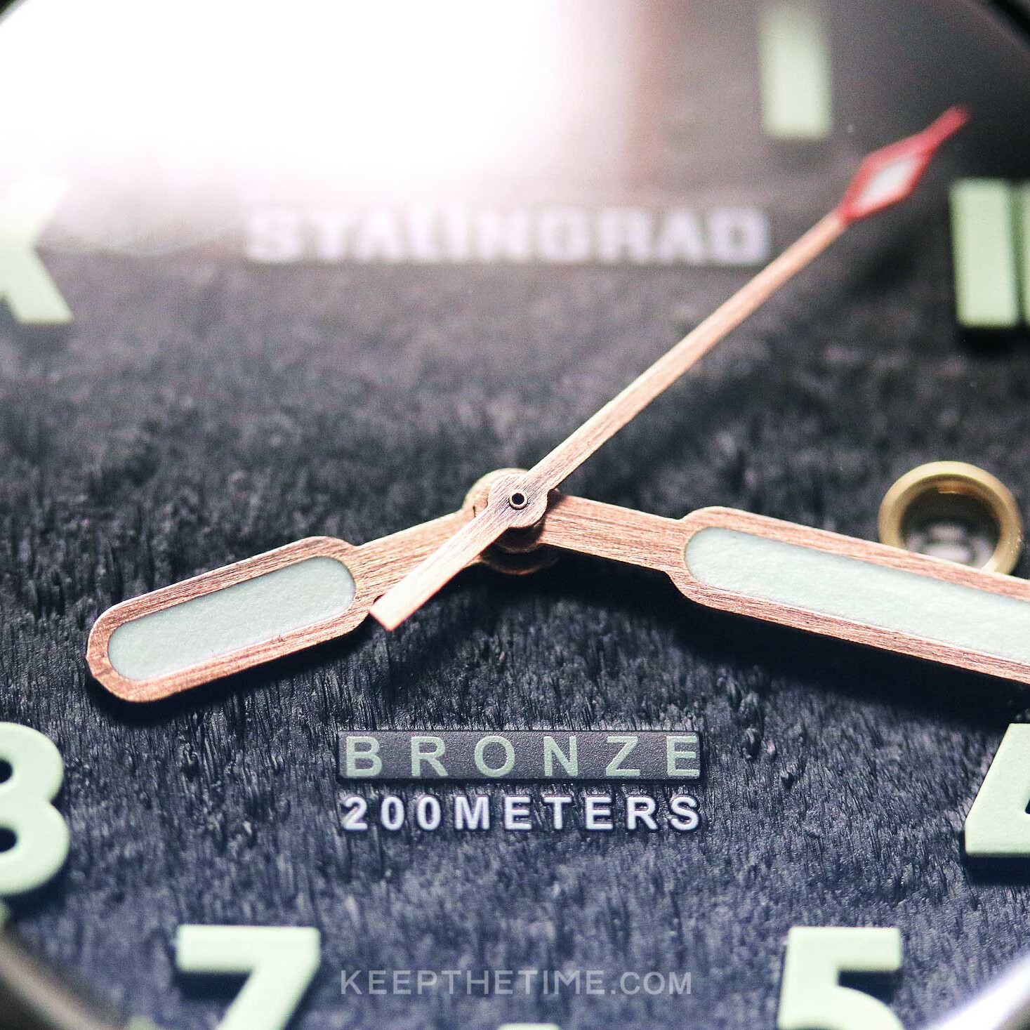 Stalingrad Kursk Bronze Diver - KeepTheTime Watches