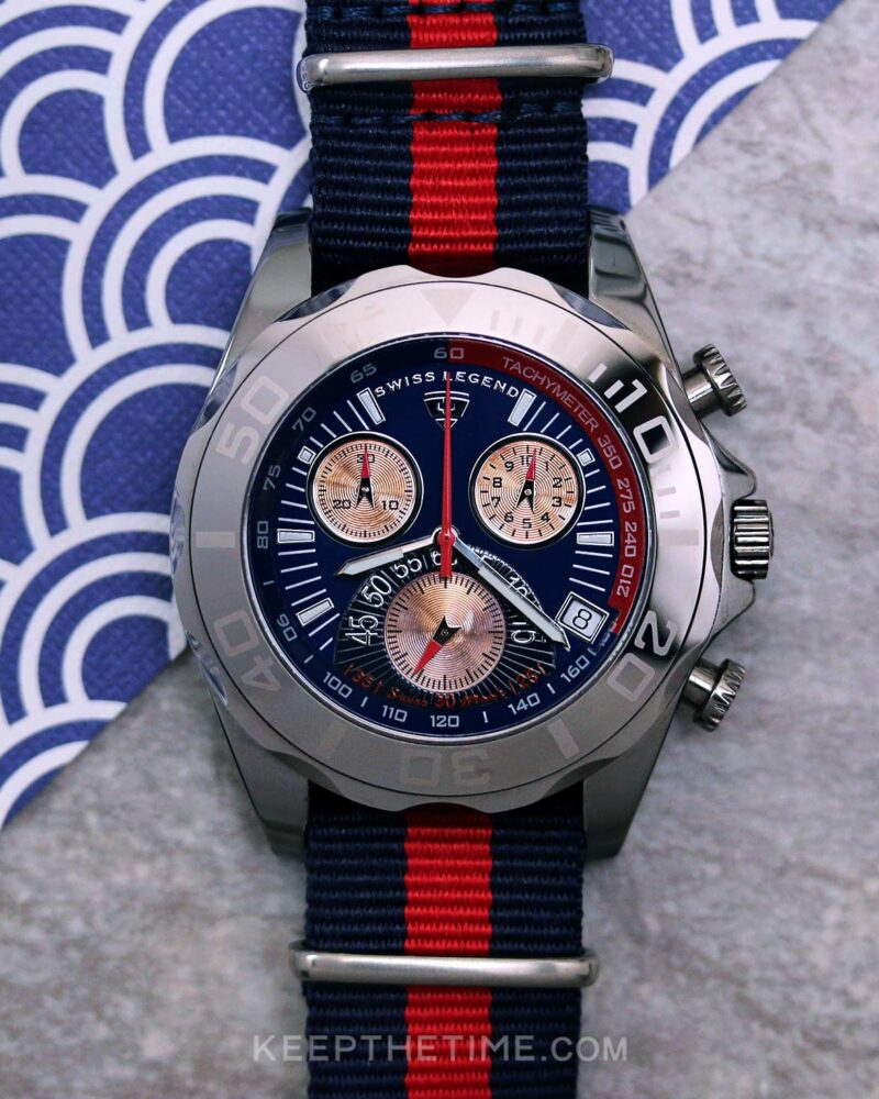 Swiss Legend Tungsten Pro Chrono - KeepTheTime Watches display picture 3