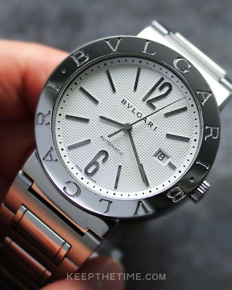 Bulgari BB42SS Automatic Silver Dial Timepiece display picture 2