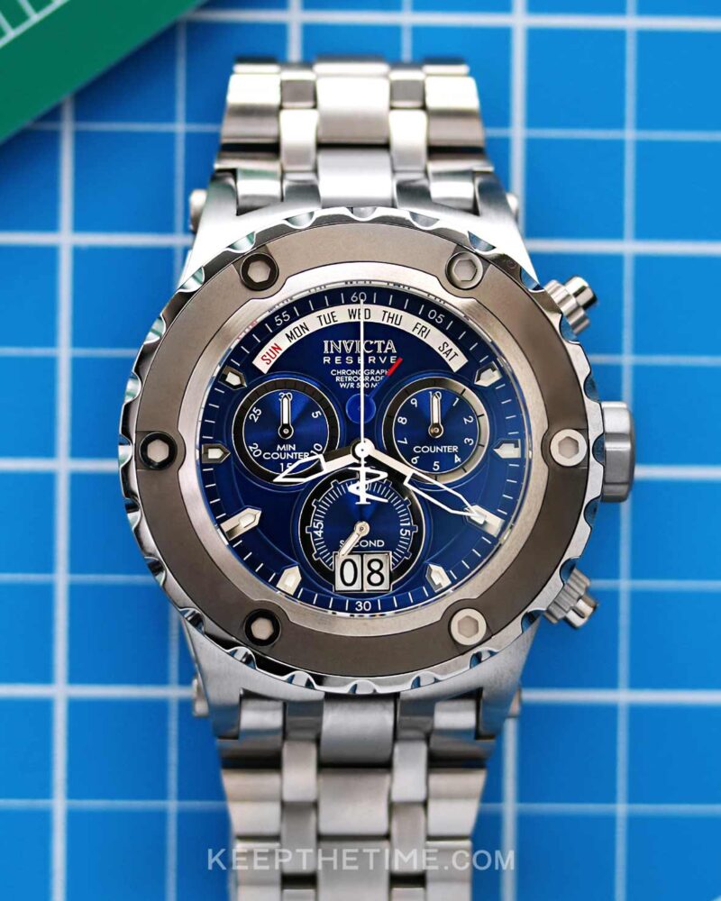 Invicta Invicta Vintage GMT Chronograph Black Dial Men's Watch