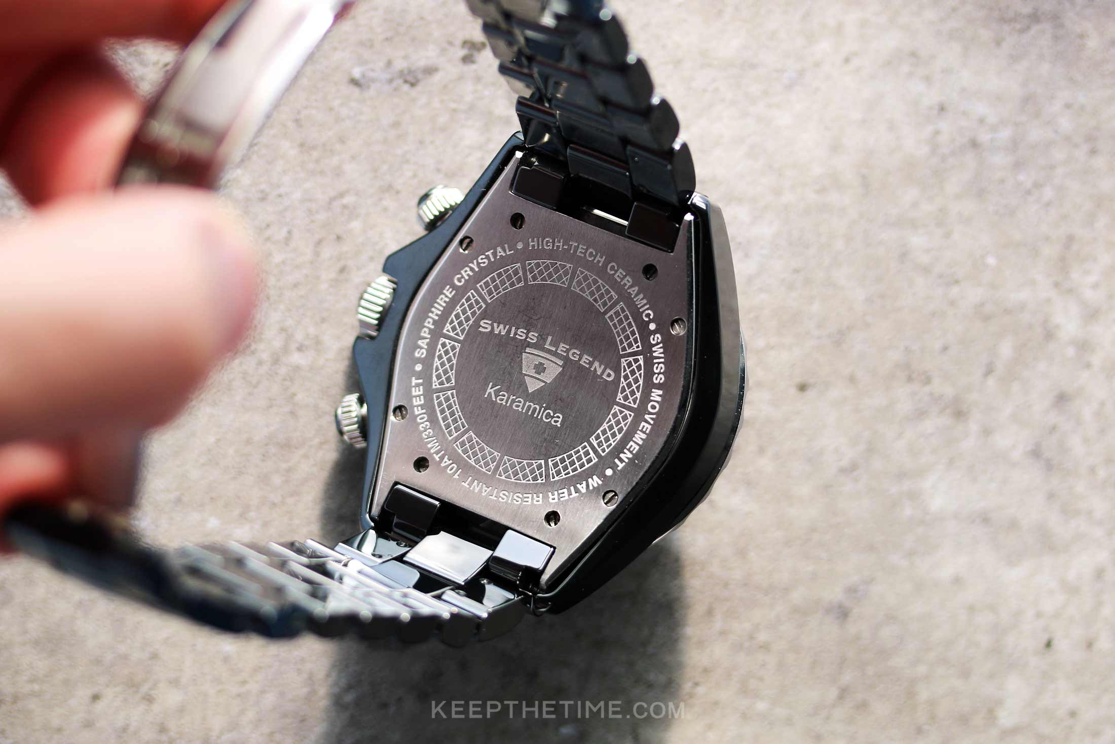Swiss Legend Karamica MOP Chronograph - KeepTheTime Watches
