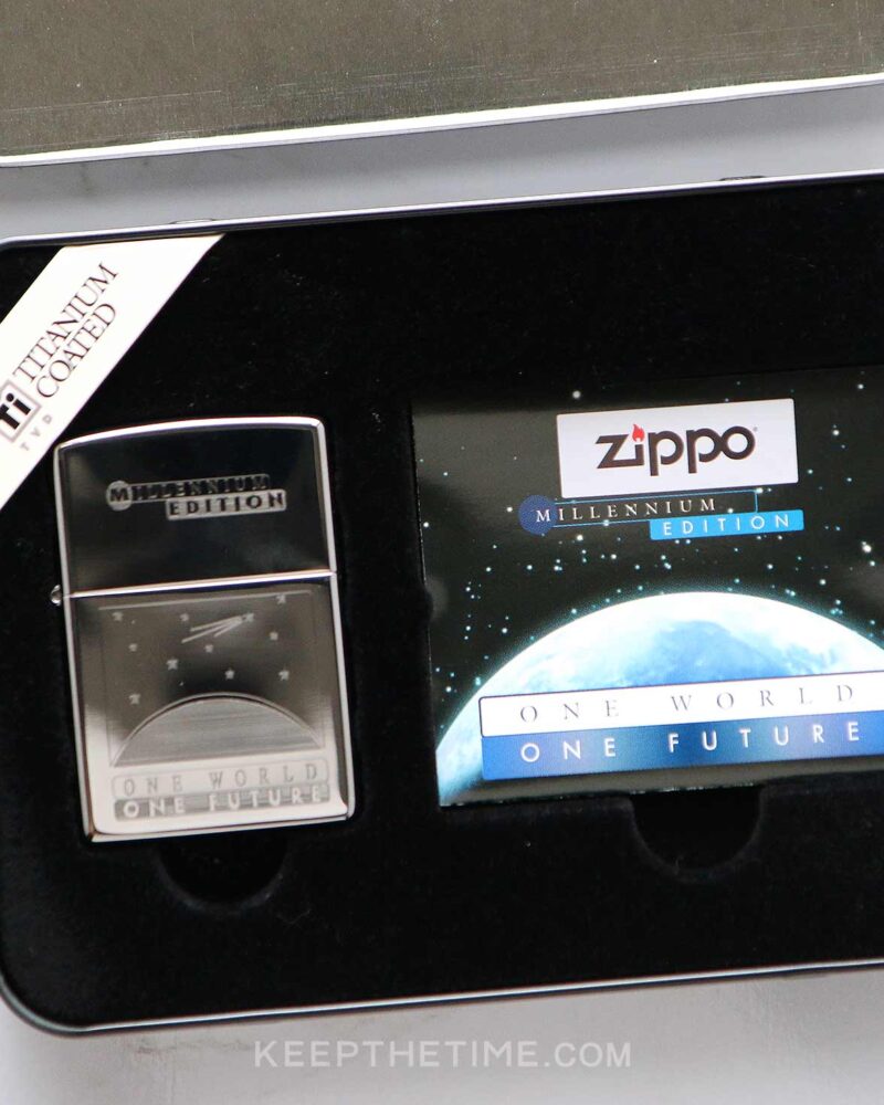 Zippo Milennium Edition - KeepTheTime Watches