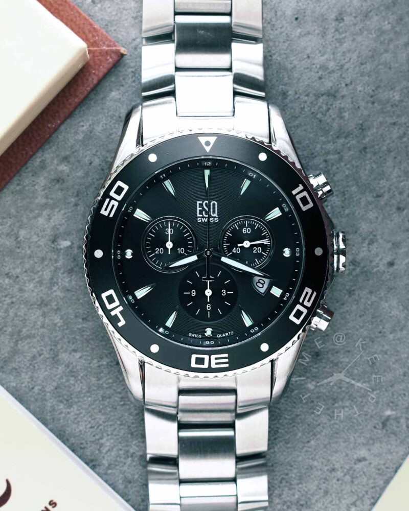 ESQ Movado Aston Chronograph - KeepTheTime Watches display picture 1