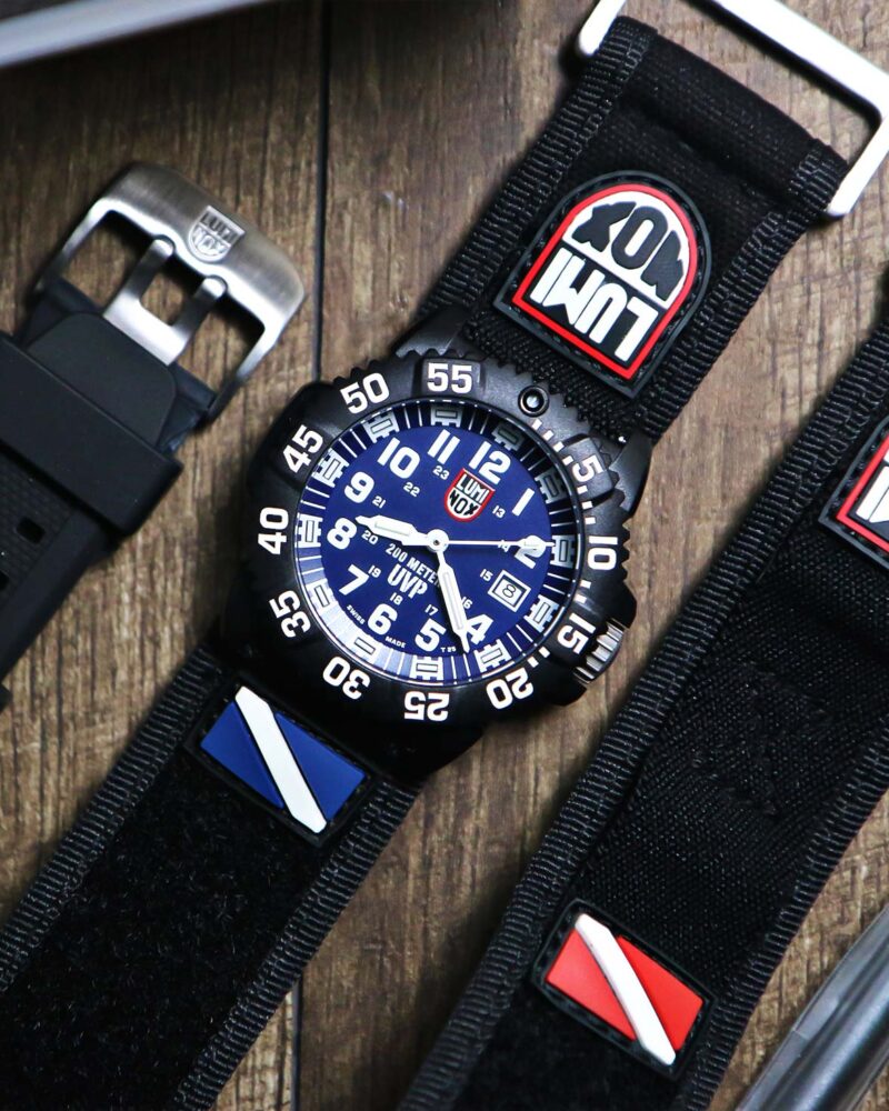 Luminox UVP Blue Scott Cassell Box set - KeepTheTime Watches