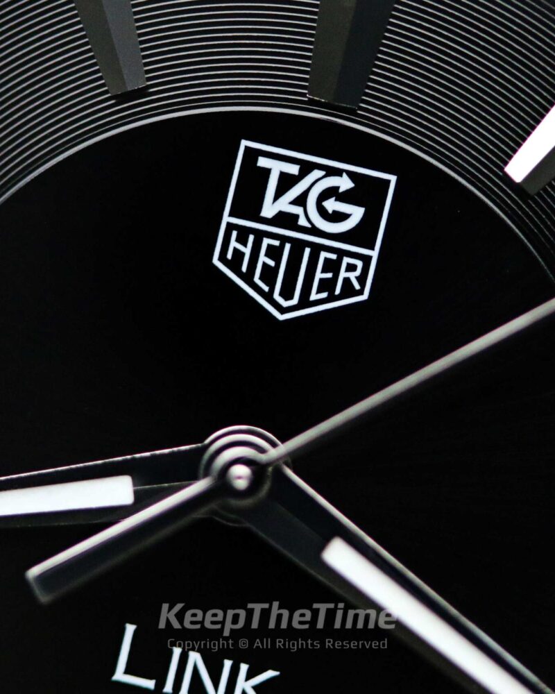 Tag Heuer LINK 200m WJ1110 Black Dial Stainless Steel Watch
