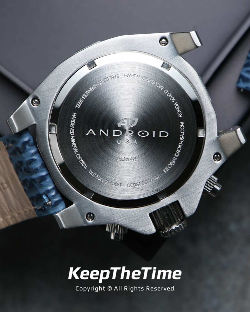 Android (Aragon) Divemaster Silverjet 500 Chrono - KeepTheTime Watches