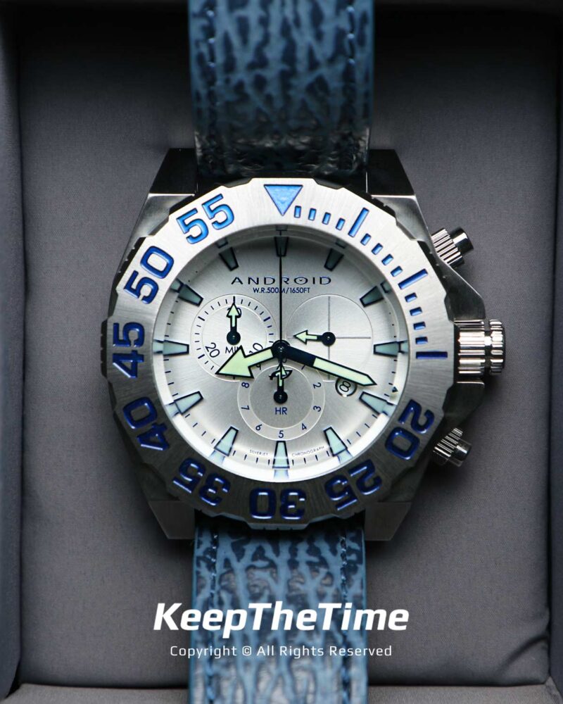 Android (Aragon) Divemaster Silverjet 500 Chrono - KeepTheTime Watches