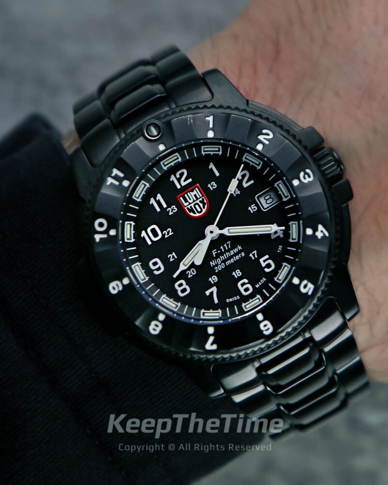 Luminox F-117 Nighthawk PVD Tritium Tool Watch Series 3400