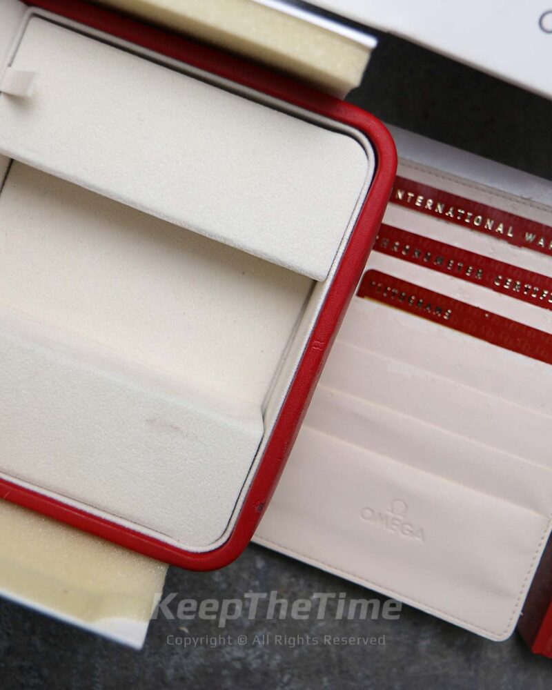 Omega Vintage Box and Papers Set