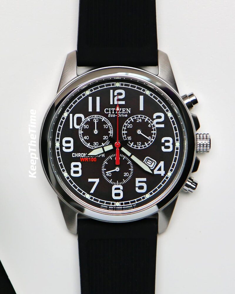 Citizen Eco-Drive Chronograph H500 - KeepTheTime Watches