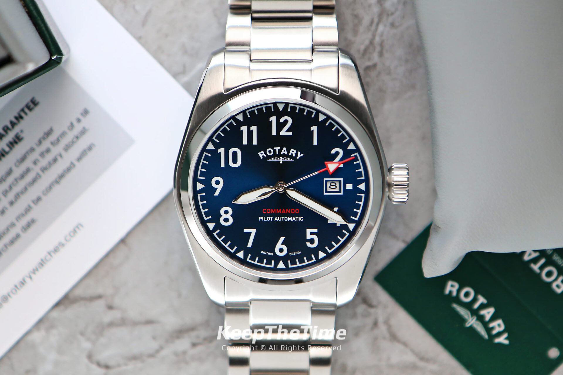 Rotary Commando Pilot Automatic - KeepTheTime Watches